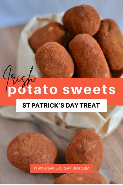 Best Irish potato candy recipe (St Patrick's Day) sweet treat