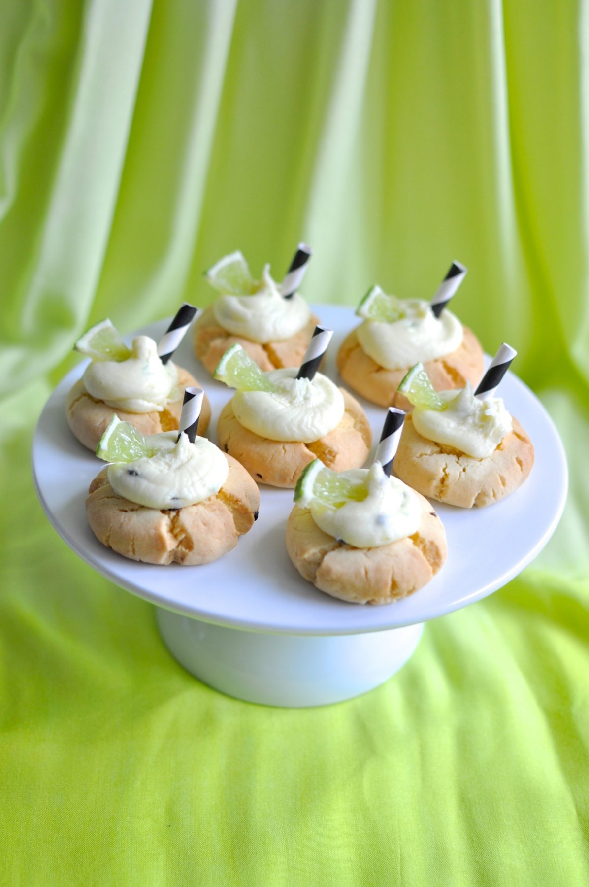 Passionfruit and lime cocktail cookies Claire K Creations