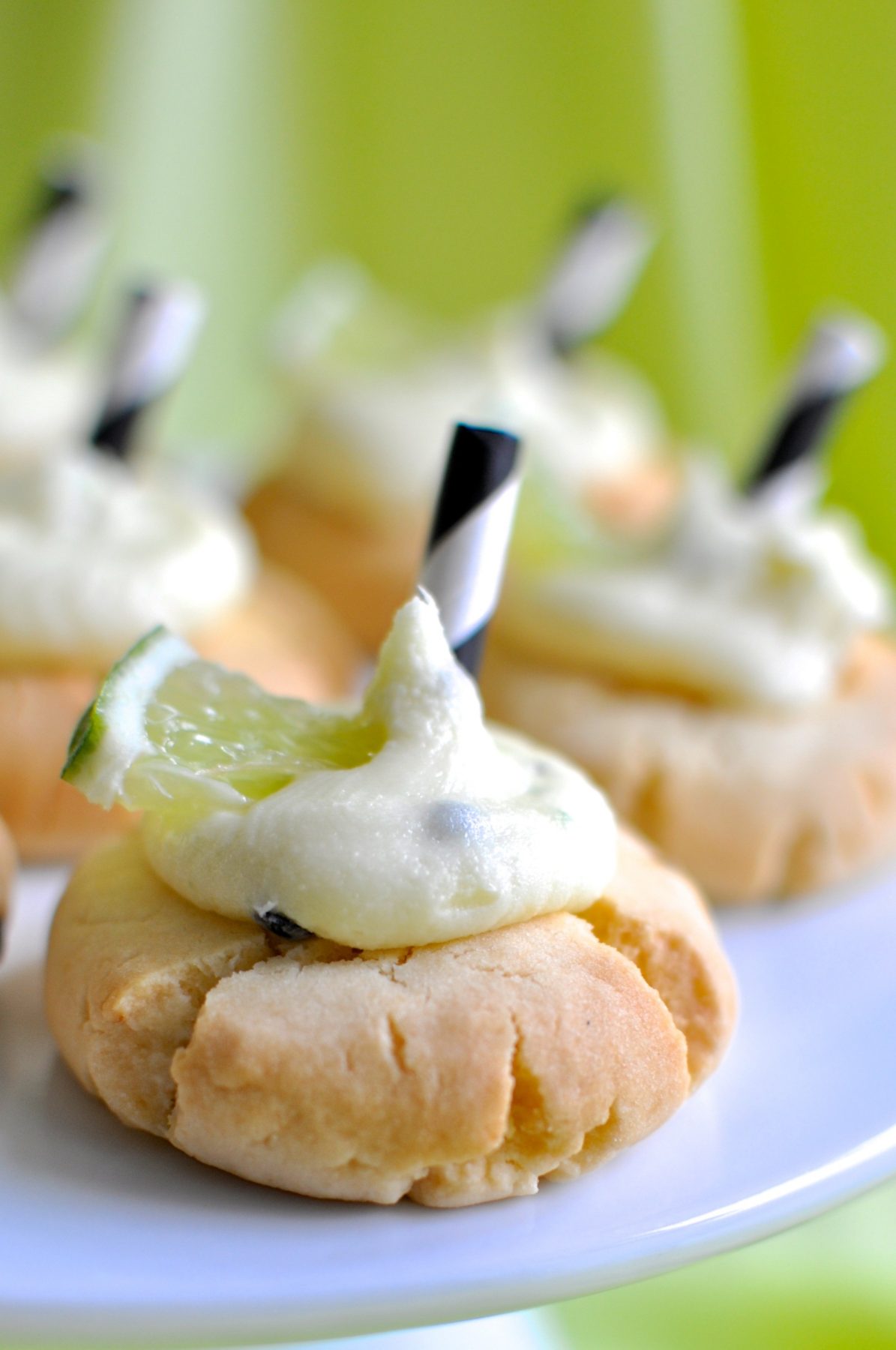 Passionfruit and lime cocktail cookies Claire K Creations