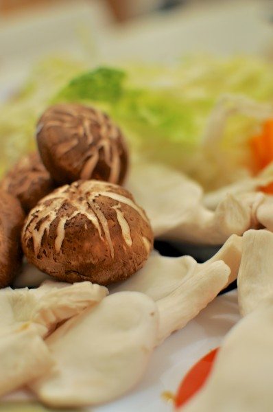 Veges for sukiyaki