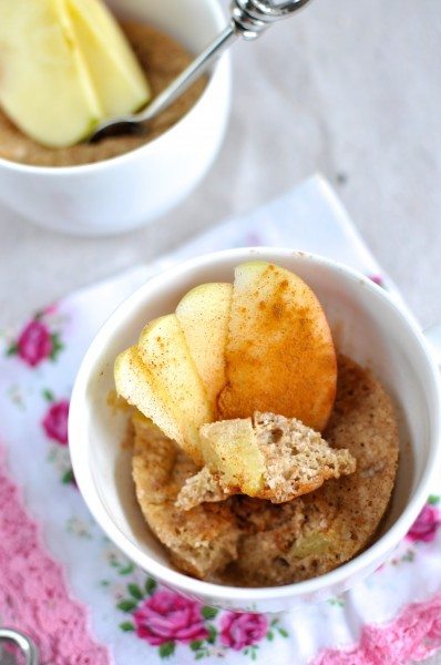 Apple and cinnamon paleo muffin