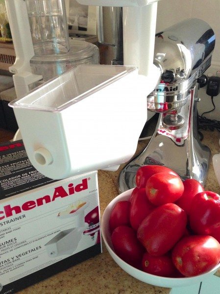 Kitchenaid fruit strainer