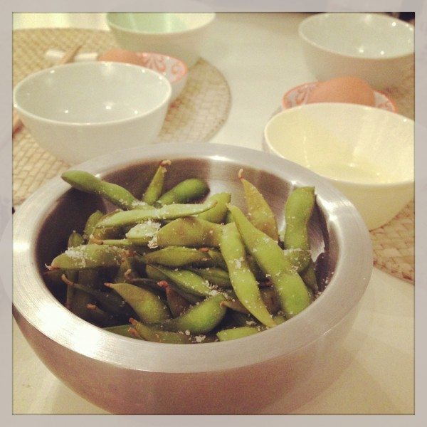 Start with edamame