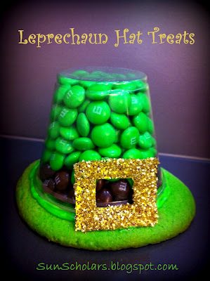 Leprechaun hat biscuits