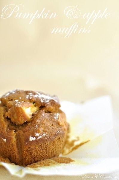Pumpkin and apple muffins Pumpkin and apple muffins