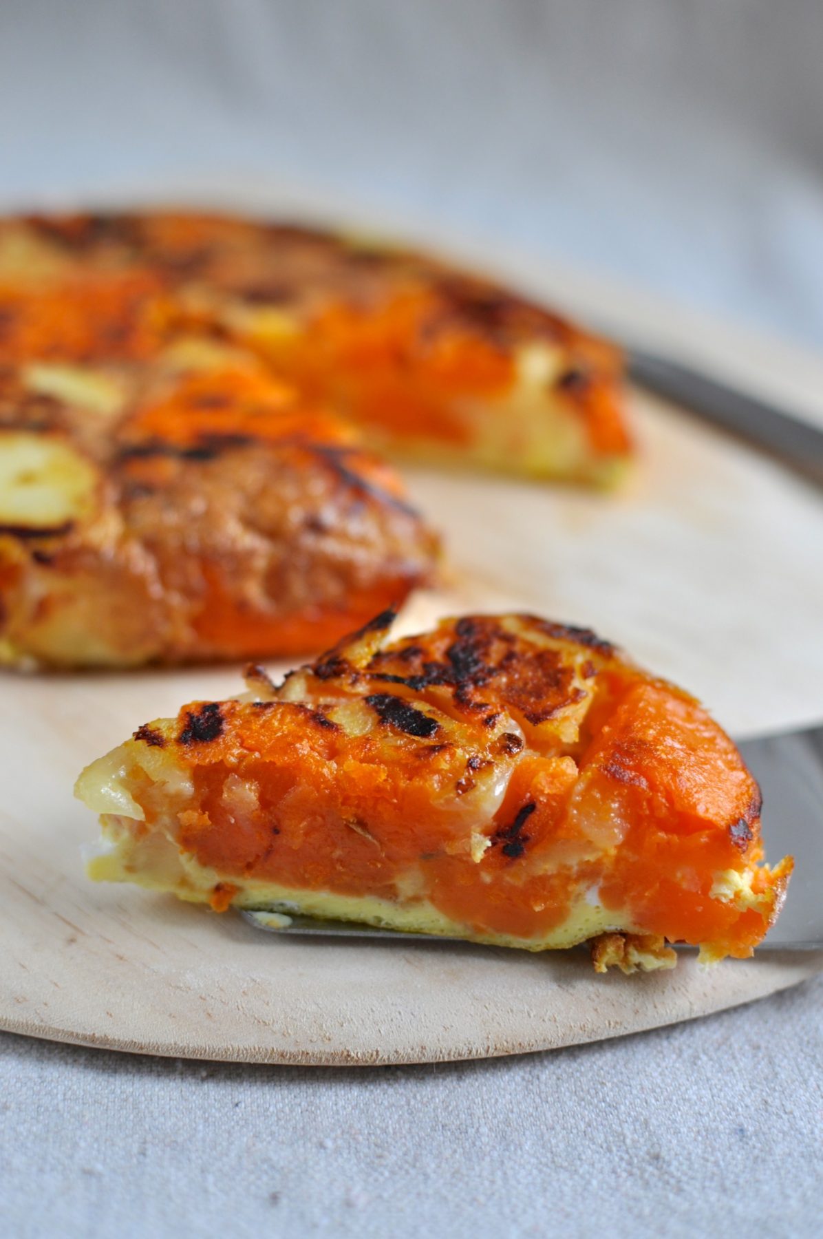 Spanish tortilla with sweet potato Claire K Creations