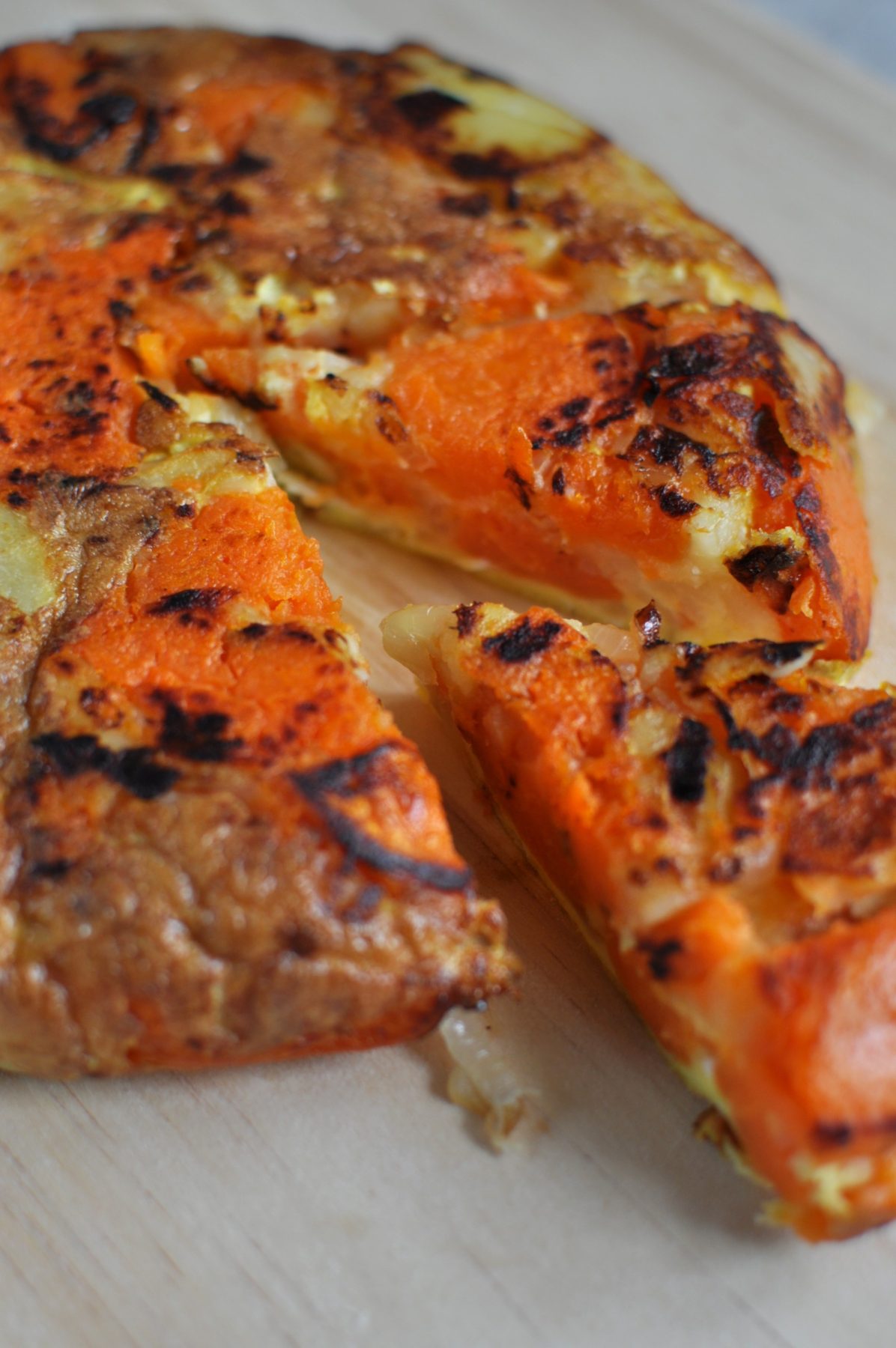 Spanish tortilla with sweet potato Claire K Creations