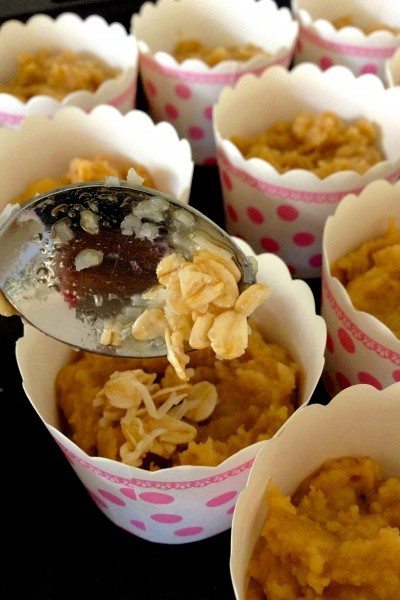 Anzac banana muffins