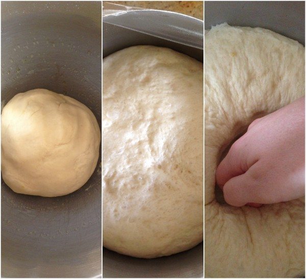 Rising the dough