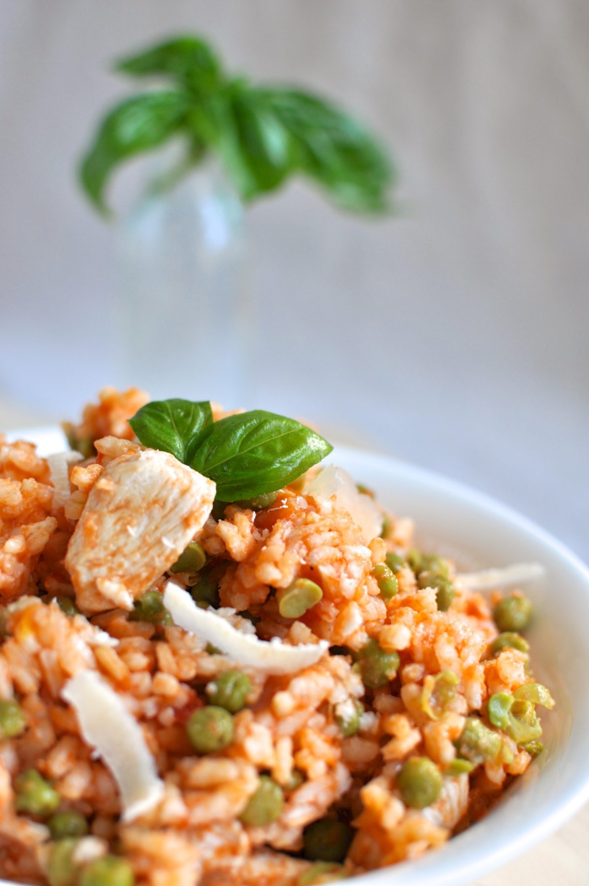 Tomato chicken risotto revisited Claire K Creations