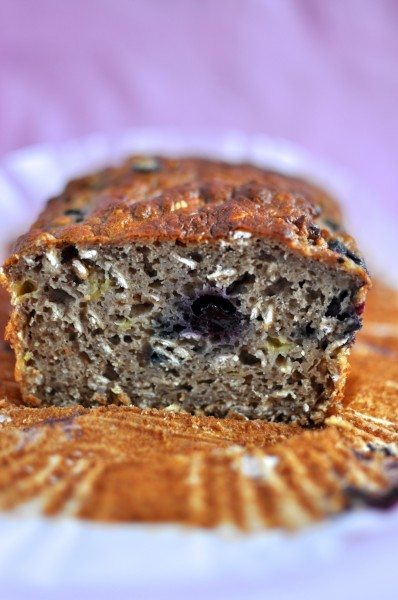 Blueberry banana bread