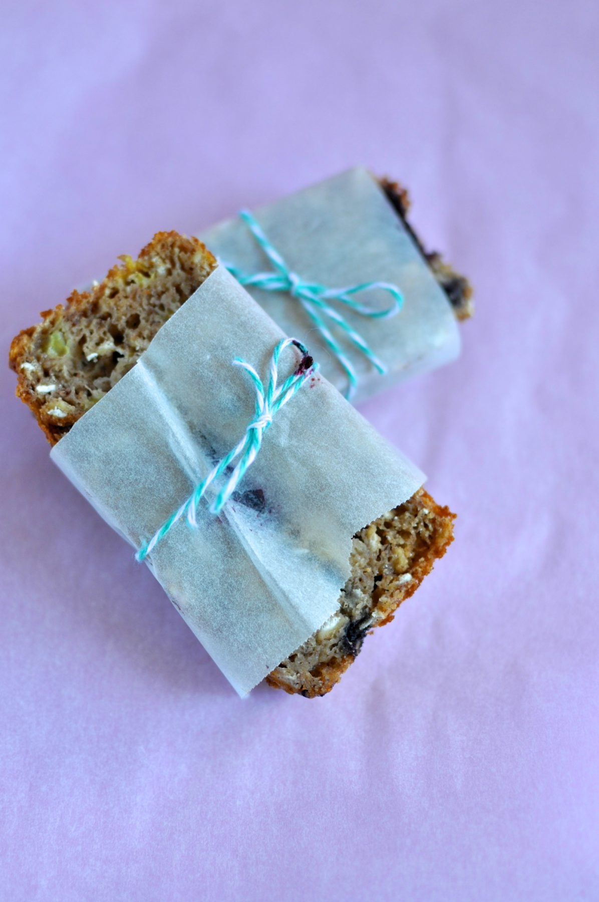 Low calorie blueberry banana bread - Claire K Creations