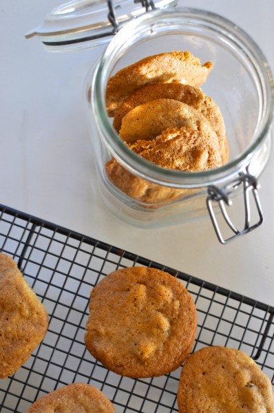 Brown sugar walnut biscuits