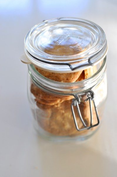 Brown sugar walnut biscuits