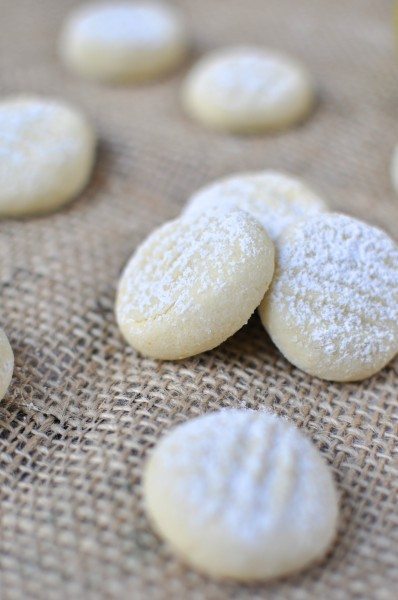 Lemon ginger shortbread