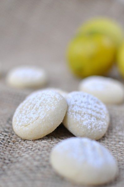 Lemon ginger shortbread