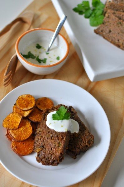 Moroccan meatloaf via www.clairekcreations.com