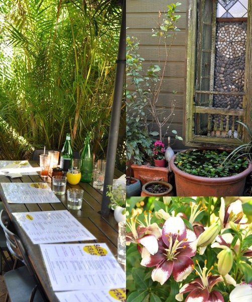 Outdoor seating