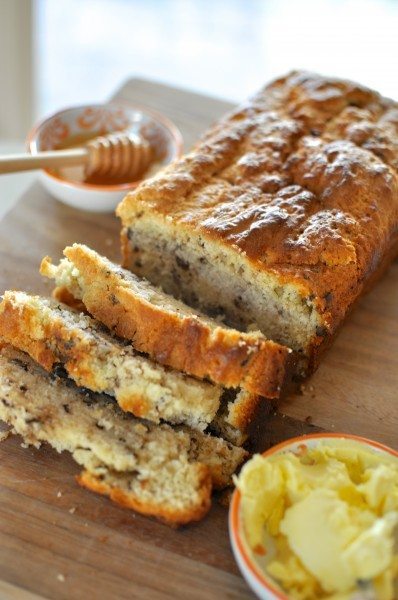 Walnut soda bread