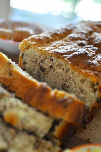 Walnut soda bread