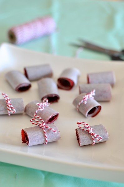 Berry mango roll-ups