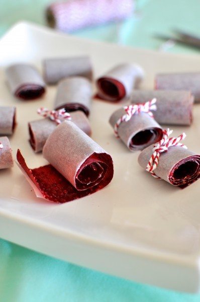 Berry mango roll-ups