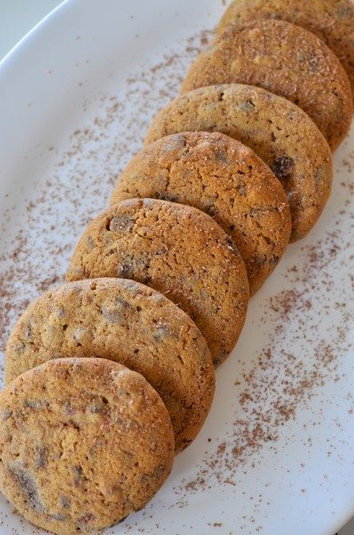 Chocolate chunk biscuits