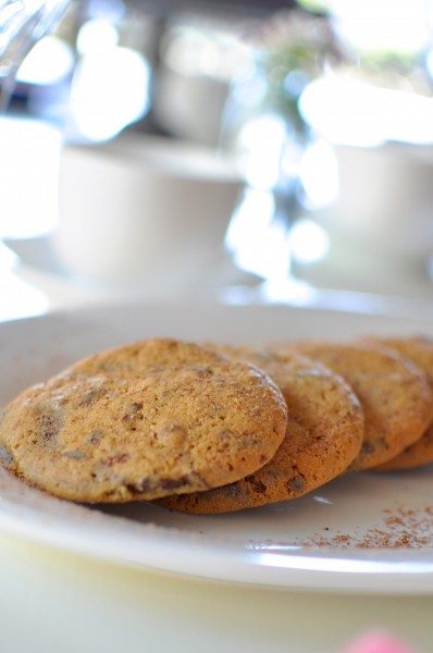 Chocolate chunk biscuits