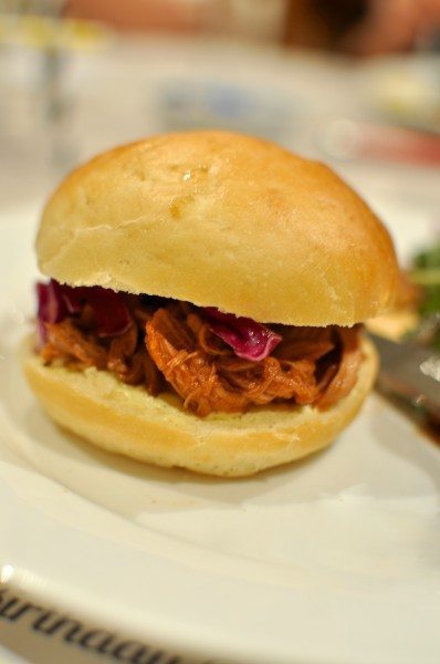 Pulled pork sliders