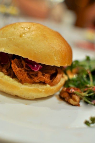 Pulled pork sliders