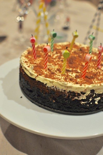 Chocolate cream cheesecake