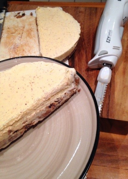 Peppermint ice cream sandwich cake