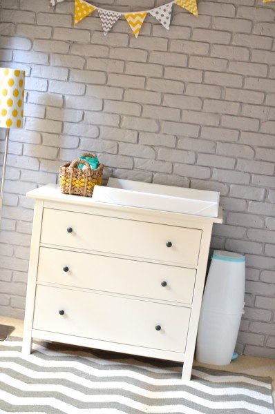 The grey and yellow nursery