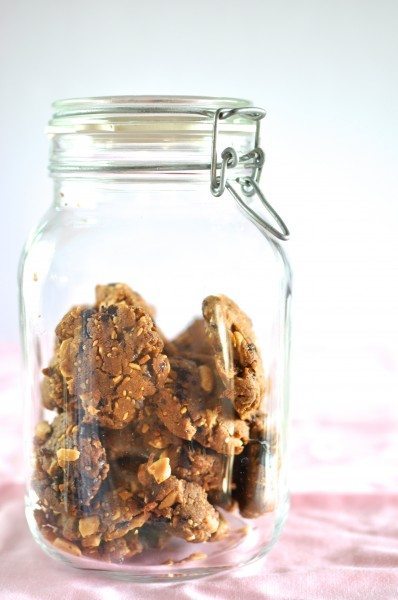 Gluten free Chocolate peanut butter cookies via www.clairekcreations.com