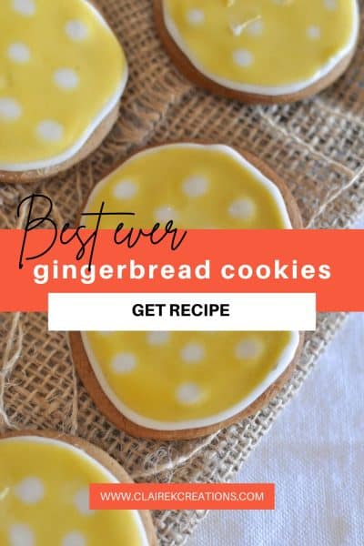 The best ever gingerbread cookies