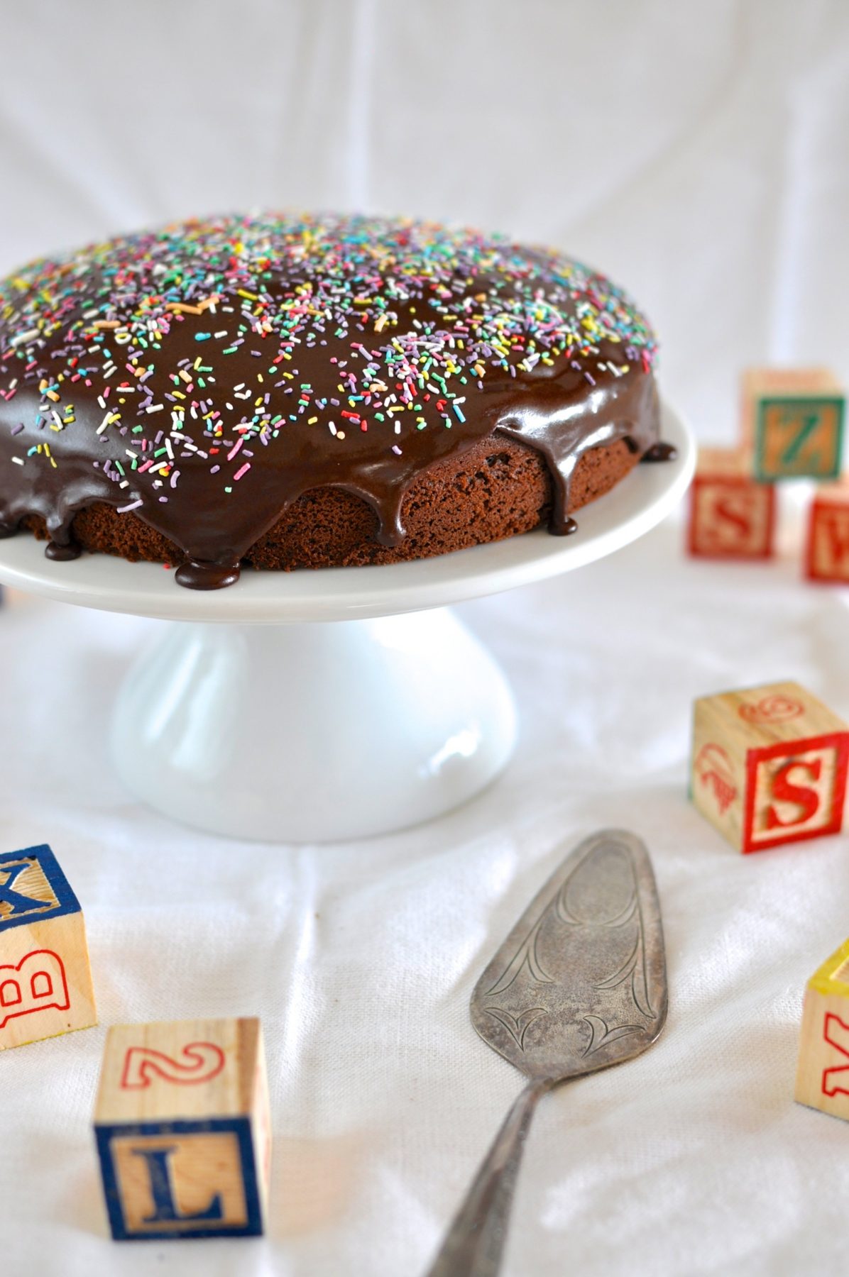 The childhood chocolate cake