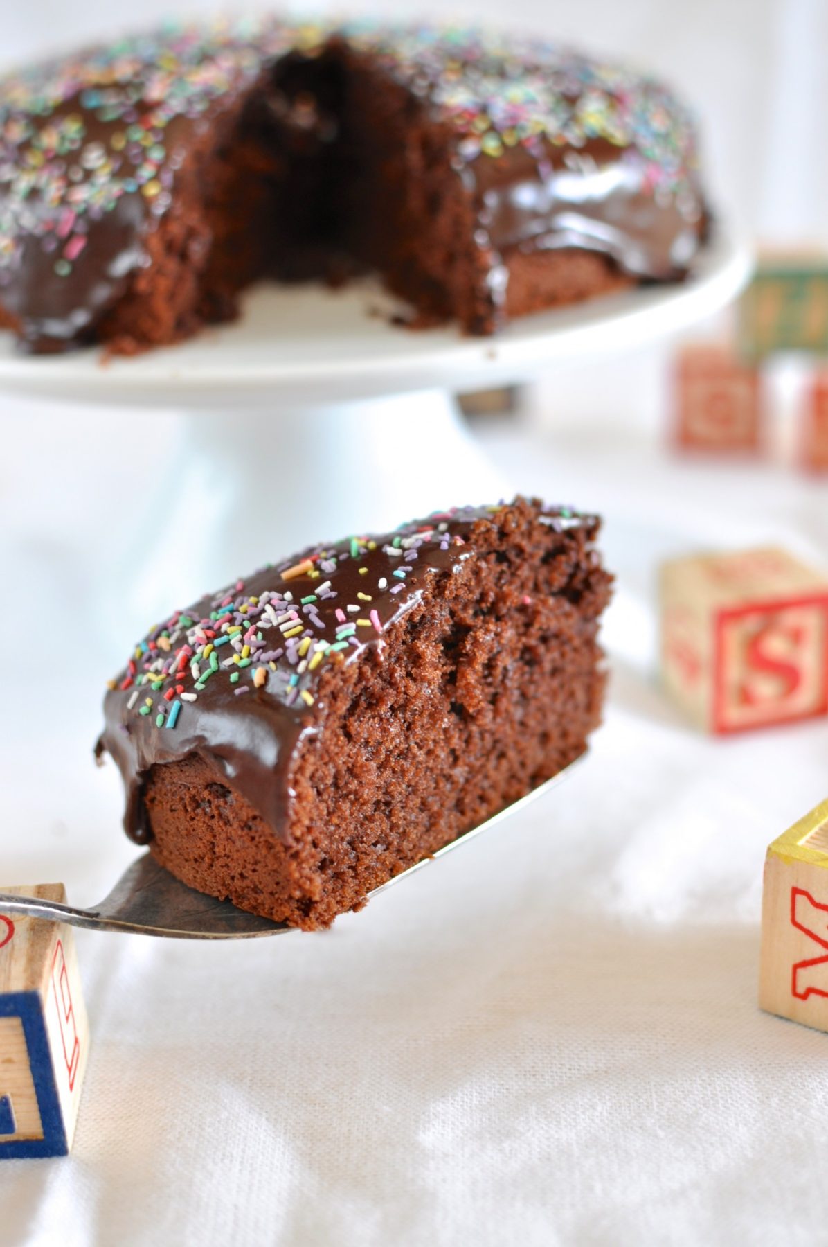 The childhood chocolate cake