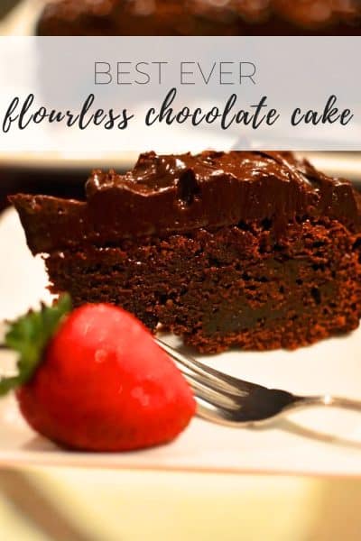 Best ever flourless chocolate cake (easy recipe)