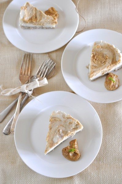 Raw coconut macadamia cheesecake