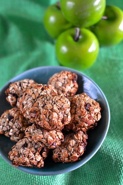 Banana oat biscuits