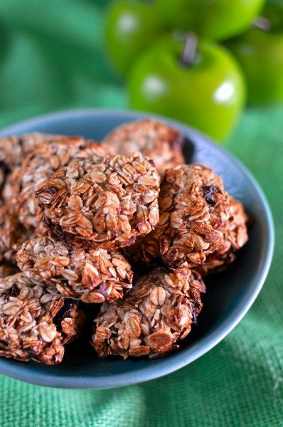 Banana oat biscuits