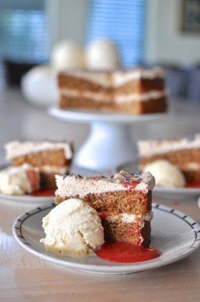 Cinnamon pound cake