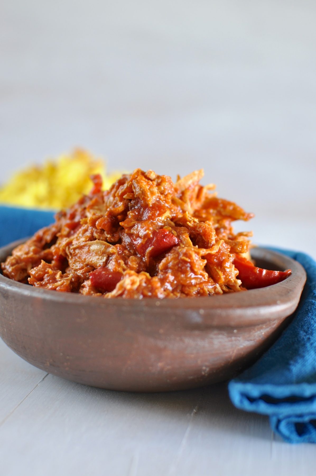 Spanish chicken in the slow cooker Claire K Creations