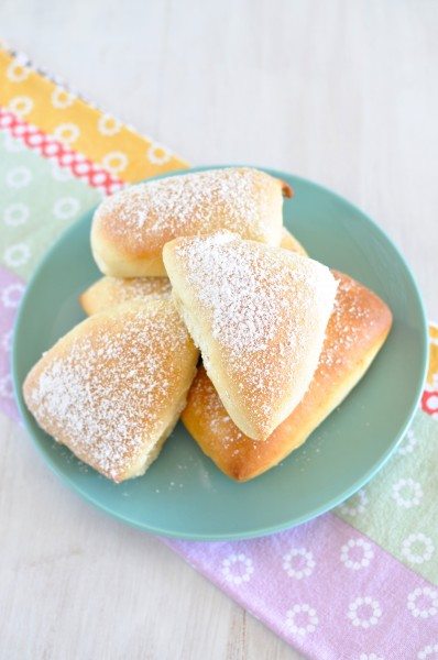 Baked beignets via www.clairekcreations.com