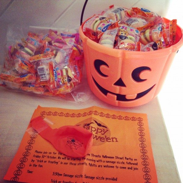 Ready for trick or treaters