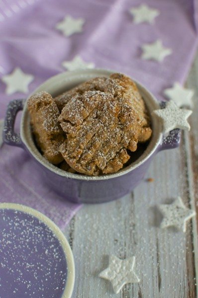 Grain free peanut butter choc chip cookies via www.clairekcreations.com