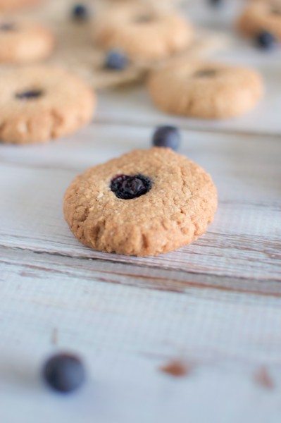 Blueberry drop biscuits via www.clairekcreations.com