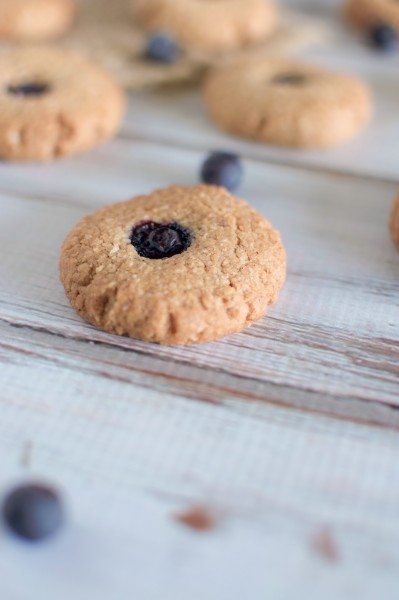 Blueberry drop biscuits via www.clairekcreations.com