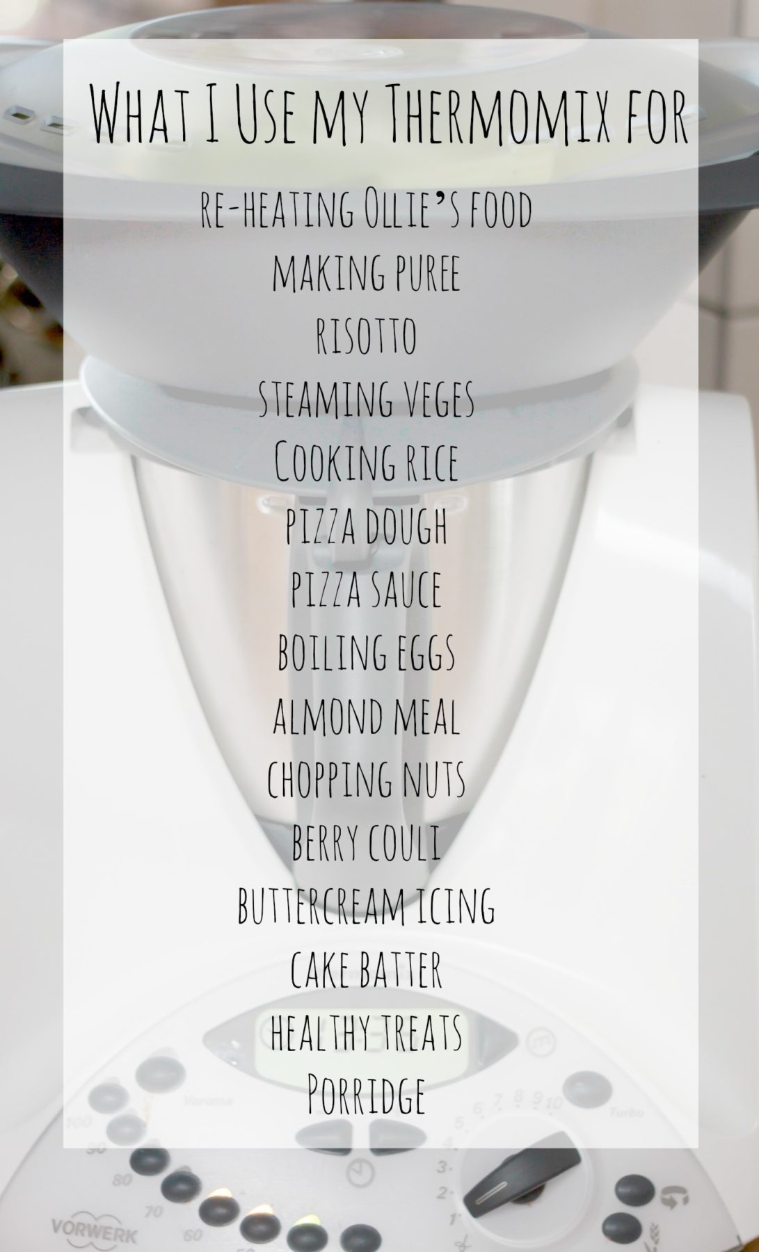 Thermomix uses Claire K Creations