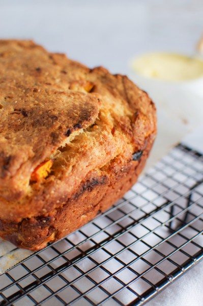 Pumpkin and feta loaf via www.clairekcreations.com